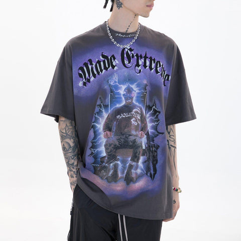 Shocker Print Tee - Anagoc