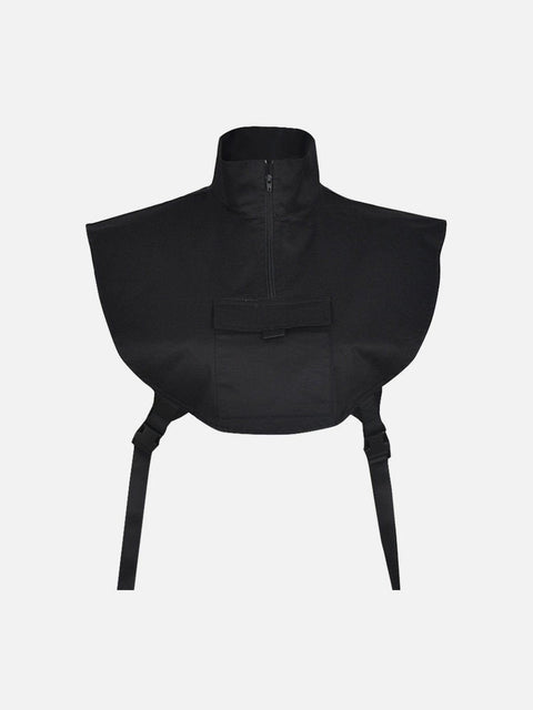 Zipper Buckle Cargo Vest - Anagoc