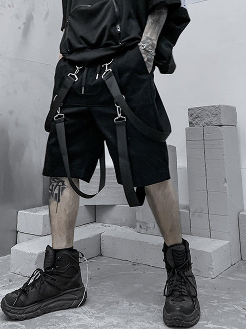 Multi Webbing Cargo Shorts - Anagoc