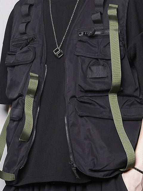 Multi Pockets Function Vest - Anagoc