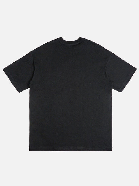Dark Ripped Face Graphic Tee - Anagoc