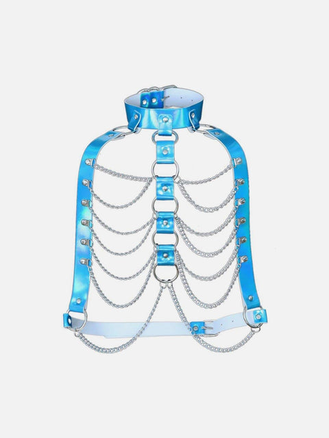 Laser Metal Chain Belt - Anagoc