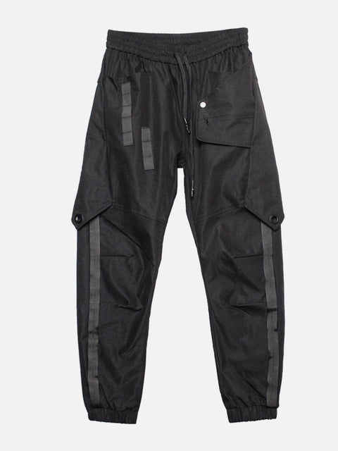 Irregular Patchwork Cargo Pants