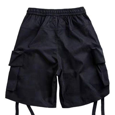 Multi Pockets Overalls Shorts - Anagoc