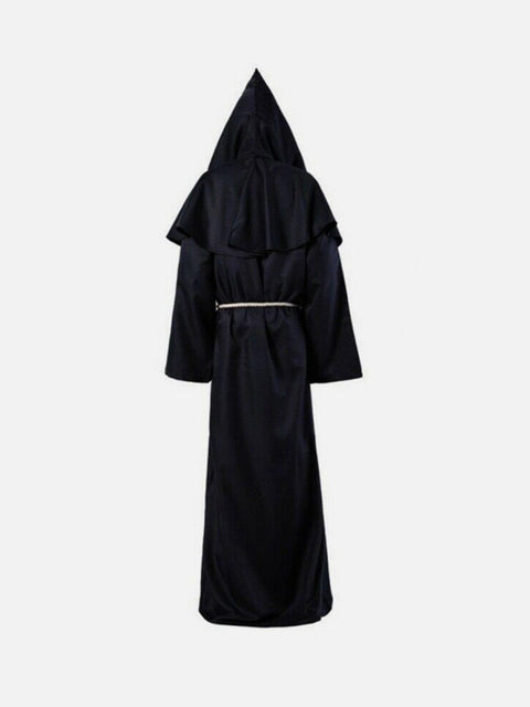 Solid Color Straps Cloak - Anagoc