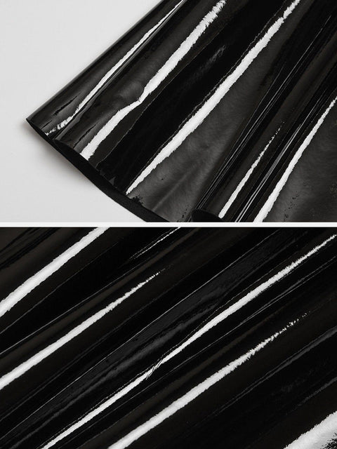 Dark Slim Fit Skirt - Anagoc