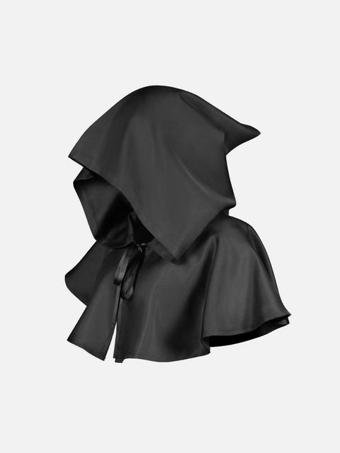 Dark Hooded Cape - Anagoc