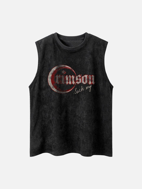 Stereoscopic Moon Suede Vest - Anagoc