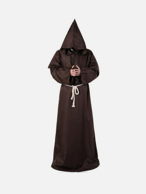 Solid Color Straps Cloak - Anagoc