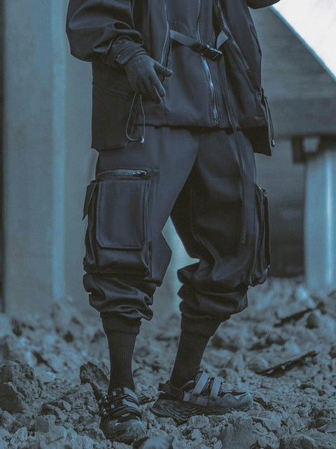 Big Pocket Cargo Pants - Anagoc