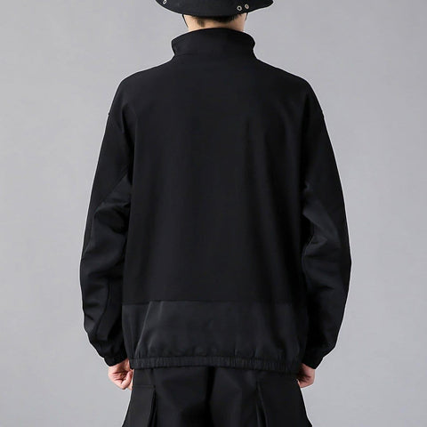 Dark Patchwork Sweatshirt - Anagoc