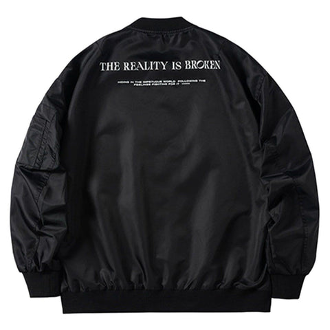 Metallic Light Hidden Zipper Pocket Jacket - Anagoc
