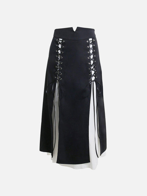 Double Slits Skirt - Anagoc