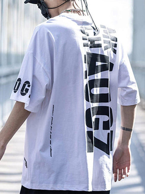Function Print Cotton Tee - Anagoc