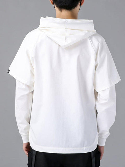 Dark Fake Two Hoodies - Anagoc