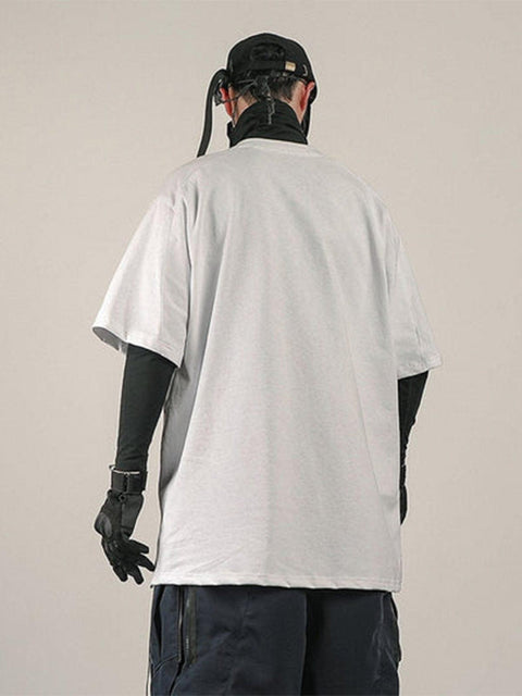 Function Pocket Ribbon Tee - Anagoc
