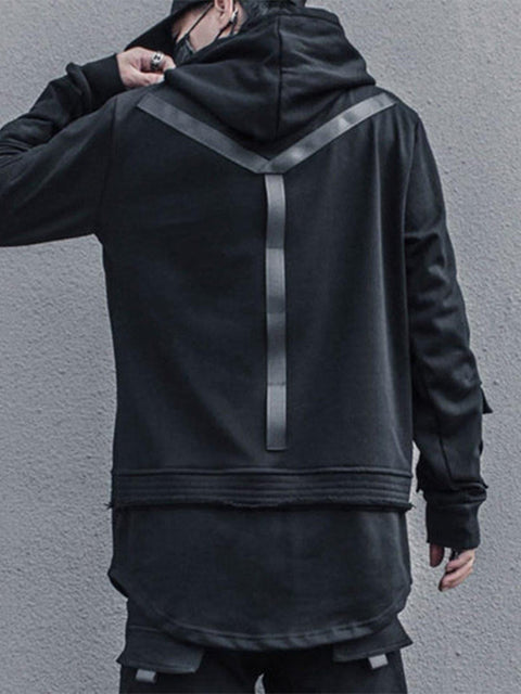 Dark Patchwork Hoodies - Anagoc