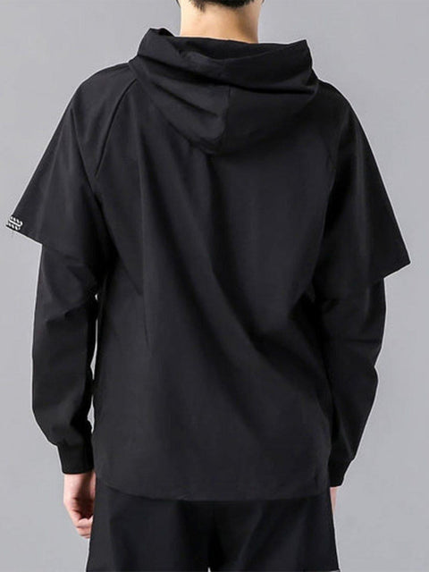Dark Fake Two Hoodies - Anagoc