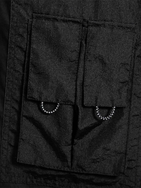 Function Dark Cargo Pockets Tee - Anagoc