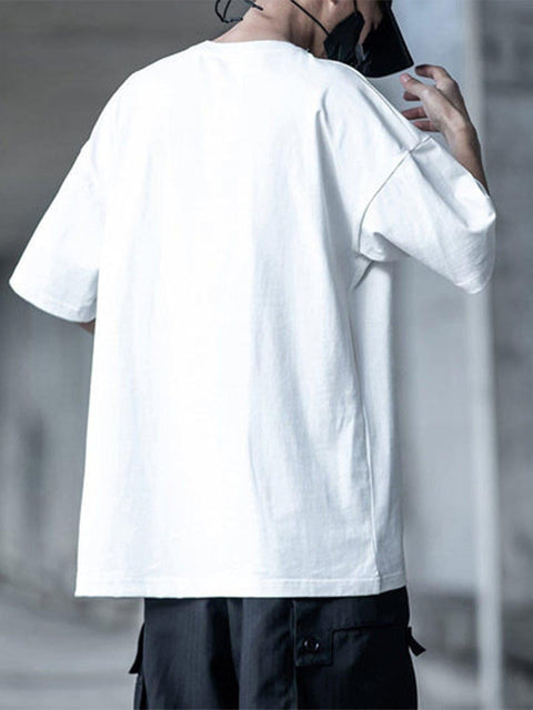 Dark Multi Pockets Tee - Anagoc