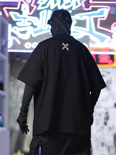 Tactical Function Reflective Logo Tee - Anagoc