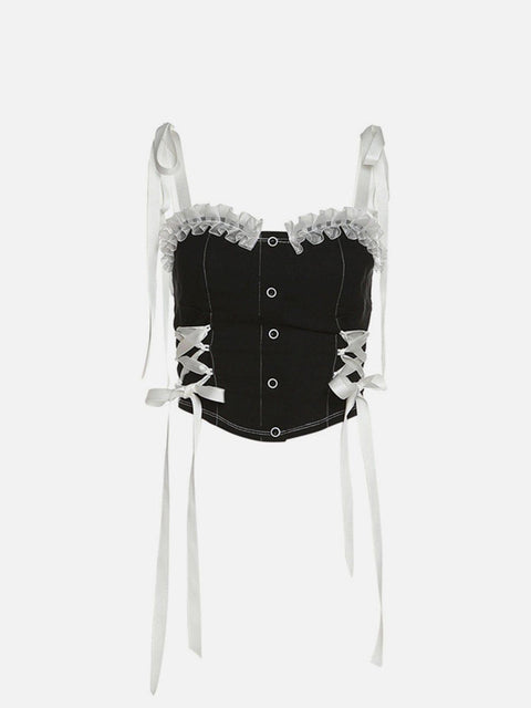 Bandage Lace Vest - Anagoc