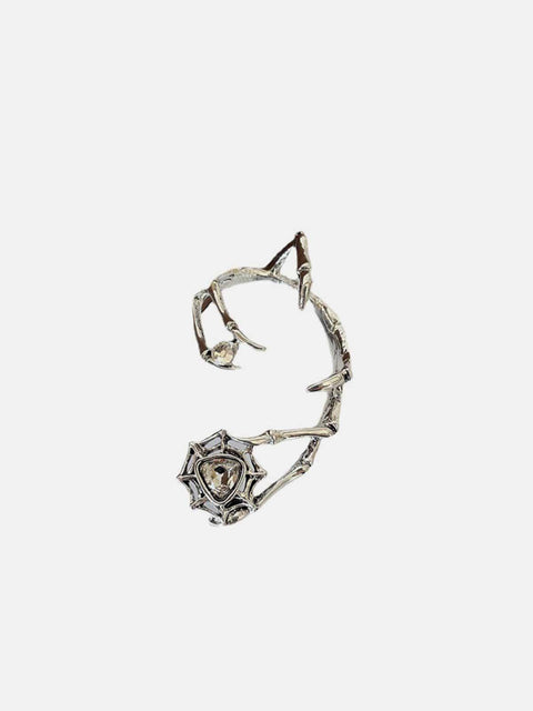 Dark Mechanical Spider Earrings - Anagoc