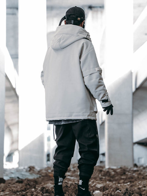 Stereoscopic Pocket Winter Coat