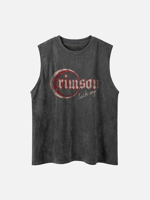 Stereoscopic Moon Suede Vest - Anagoc