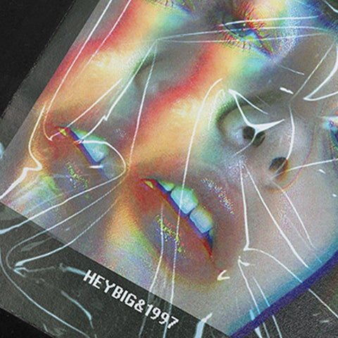 Refracting Face Print Tee - Anagoc