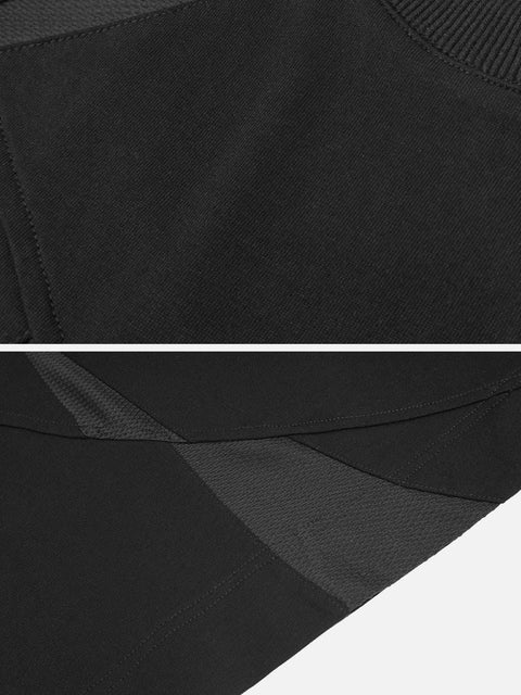 Mesh Patchwork Tee - Anagoc