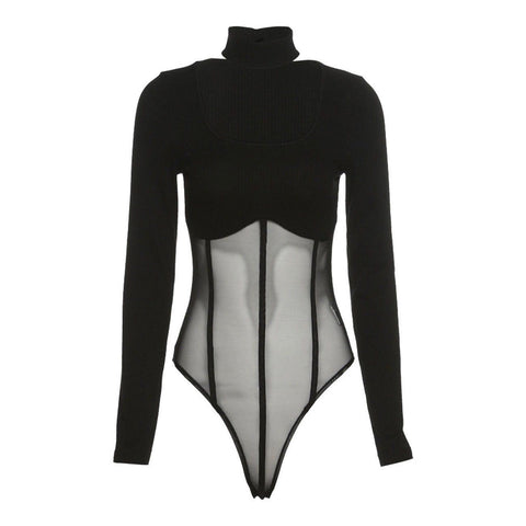 Sexy Mesh Bodysuit - Anagoc
