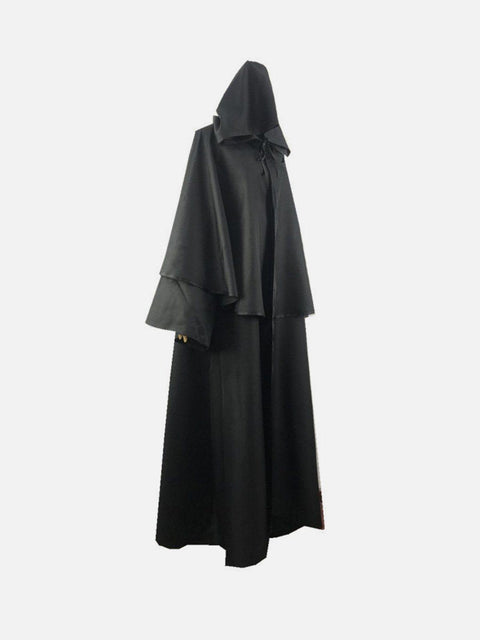 Patchwork Straps Cloak - Anagoc