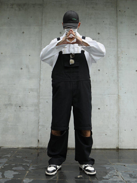 Detachable Pant Legs Overalls - Anagoc