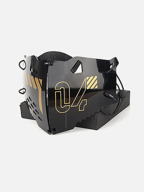 Mechanical Hollow Out Cyberpunk Mask - Anagoc