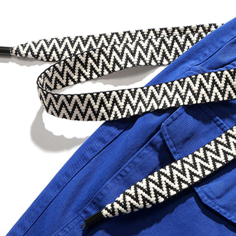 Detachable Drawstring Cargo Shorts - Anagoc