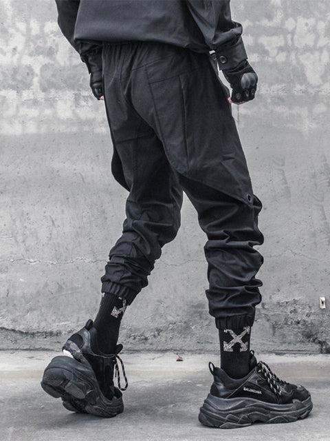 Irregular Patchwork Cargo Pants
