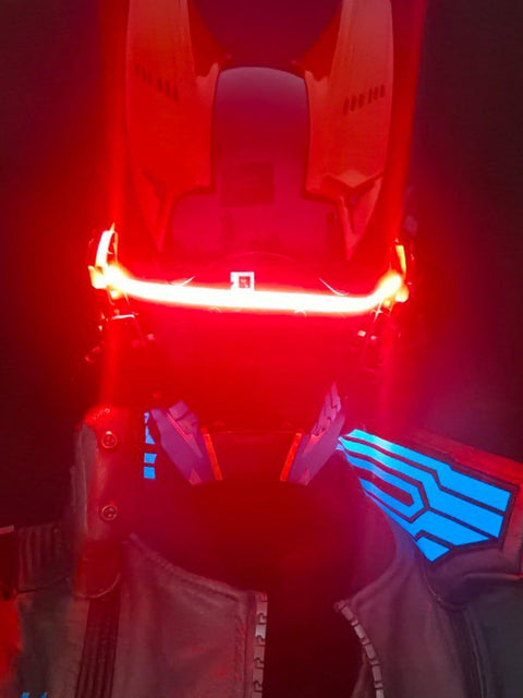 Cyberpunk Glowing Line Mask - Anagoc