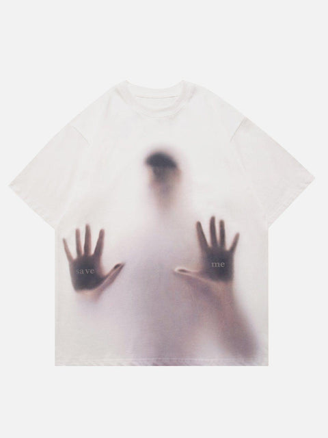 Phantom Prisoner Portrait Graphic Tee - Anagoc