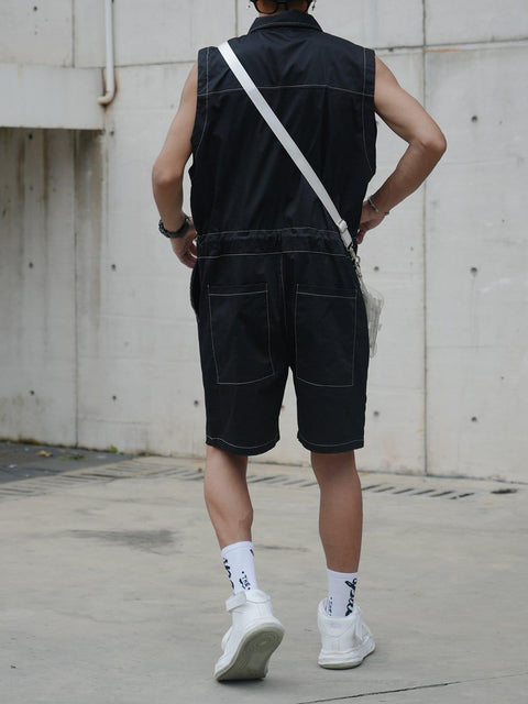 Multi Pockets Jumpsuit - Anagoc