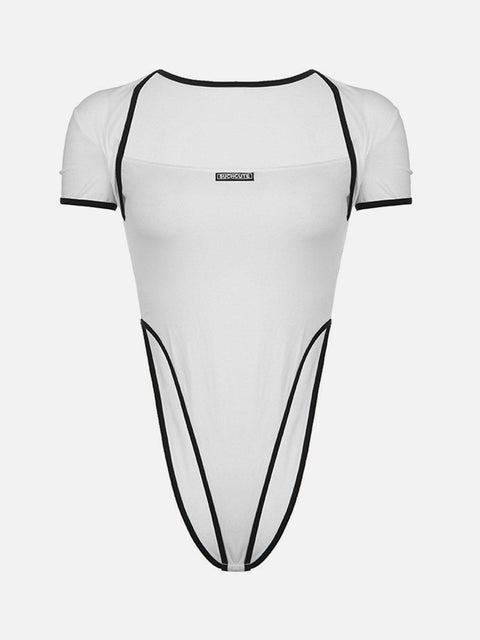 Contrasting Sexy Jumpsuit - Anagoc