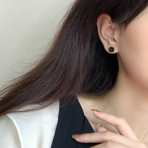 Punk Round Earrings - Anagoc
