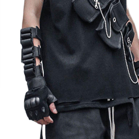 Dark Ninja Velcro Ammunition Arm Ring - Anagoc