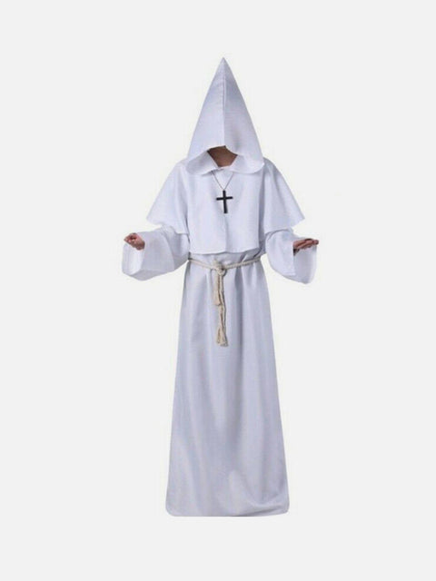 Solid Color Straps Cloak - Anagoc