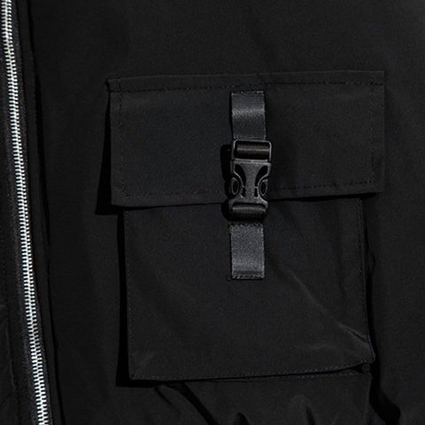 Functional Labeling Bomber Jacket - Anagoc