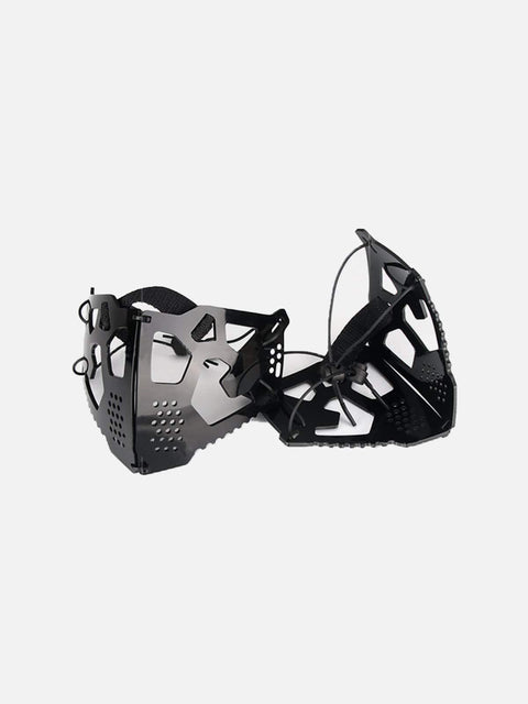 Mechanical Butterfly Cutout Cyberpunk Mask - Anagoc