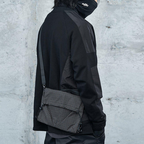 Functional Ninja Patchwork Sweatshirt - Anagoc