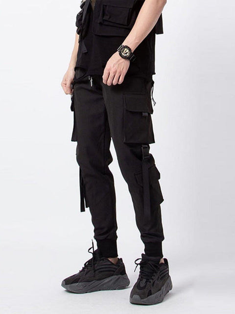 Functional Multi Pockets Cargo Pants - Anagoc