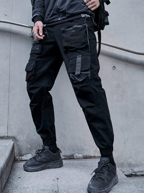 Multi Pockets Cargo Pants - Anagoc
