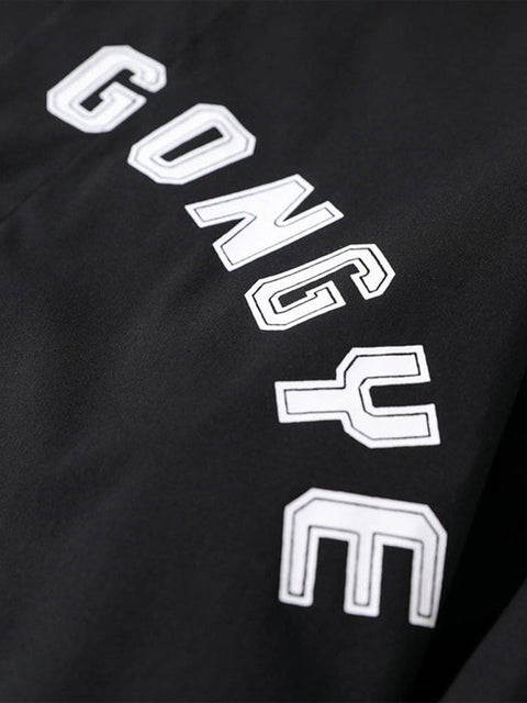 Functional Print Oversize Shirt - Anagoc